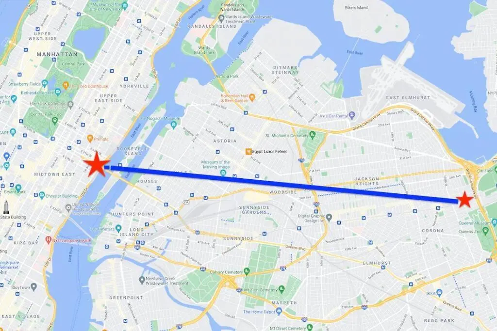 Luxurious Room Near Laguardia & Jfk New York Lejlighed